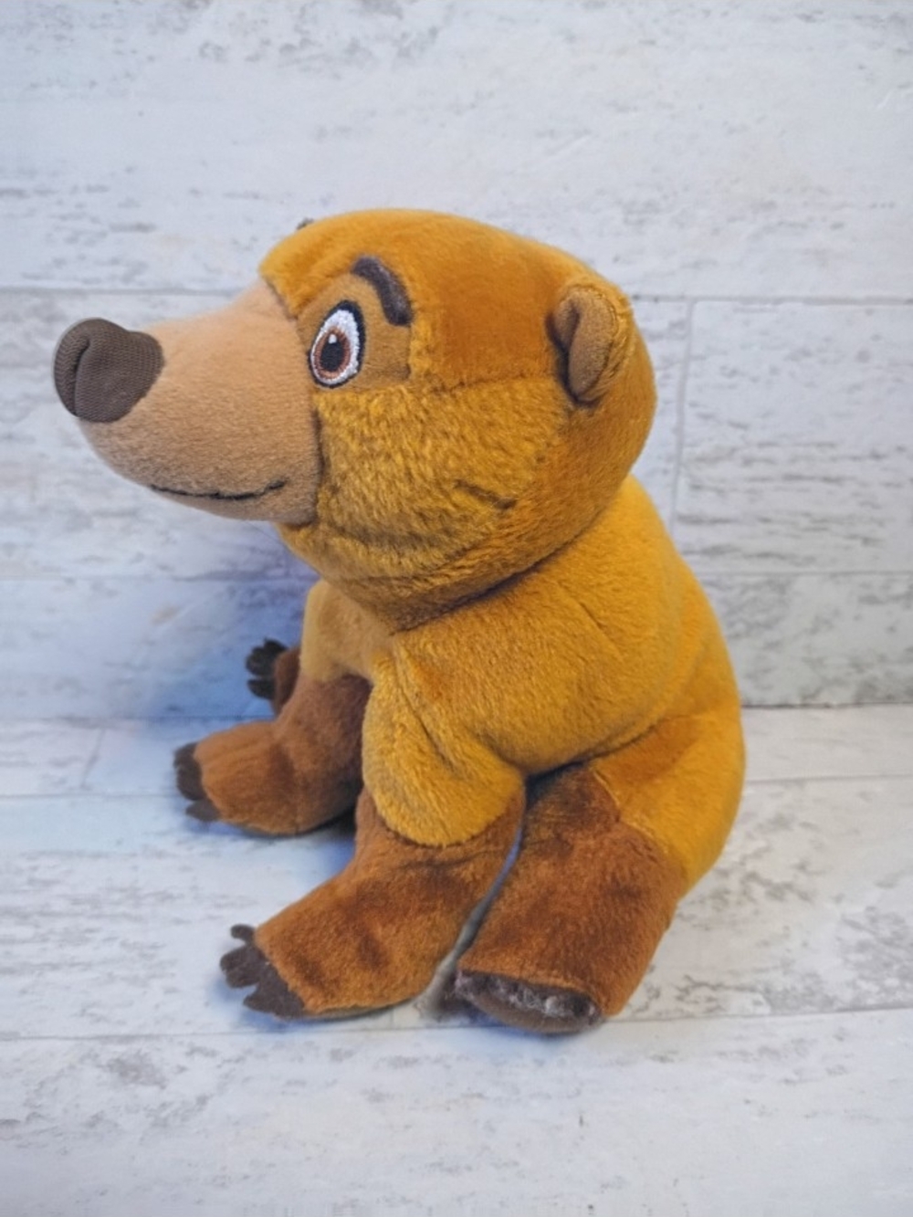 Disney Brother brother Bear beanie plush toy stuffed animal native Bear Cub